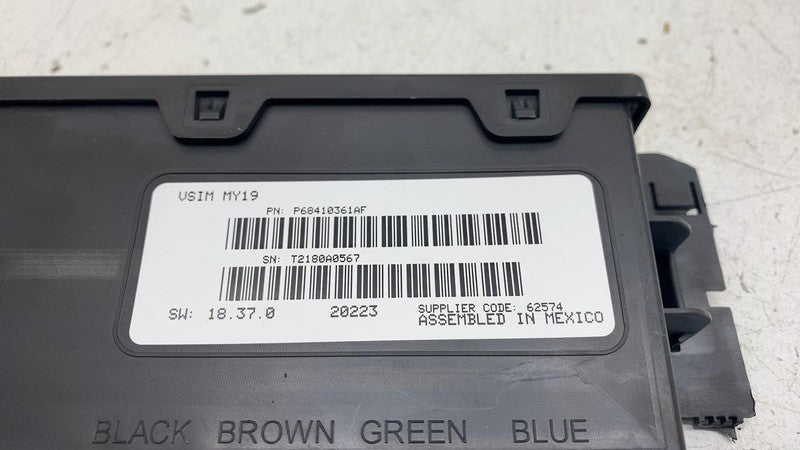 ⭕ 2019-2020 RAM 3500 Multifunction Vehicle Systems Interface Module 68