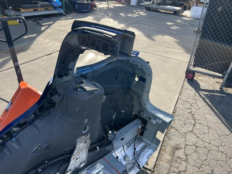⭕ 2016-2020 Tesla Model X MX Rear Passenger Right Quarter Panel Cutout Blue PPSB