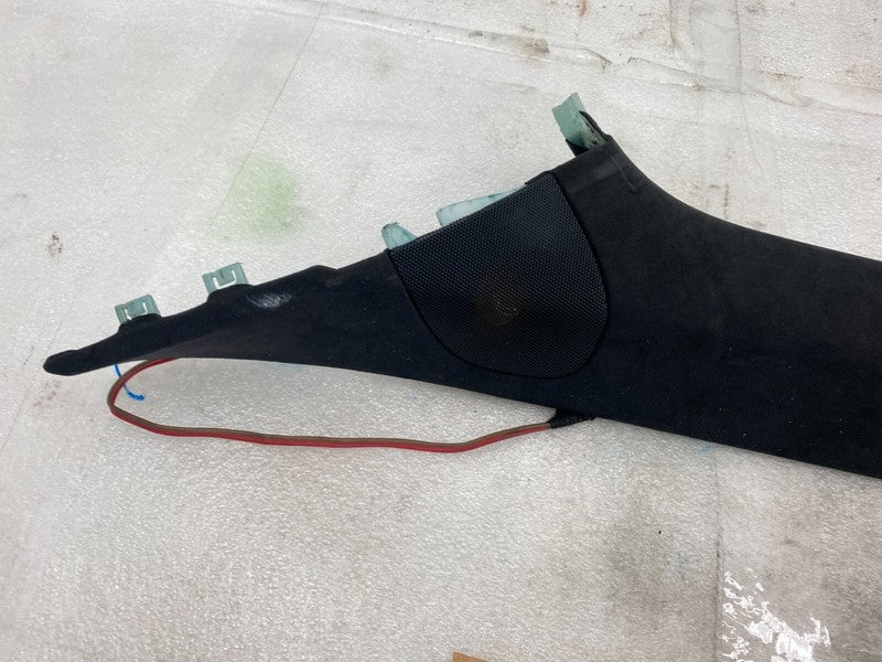 1002488 02 K 12-15 Model S Front Left A-Pillar Upper Trim Cover Panel w/ Speaker 1002488-02-K