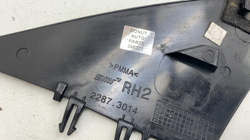 ⭕ 2017-2025 Tesla Model 3 Front Right Door Wing Mirror Triangle Cover 