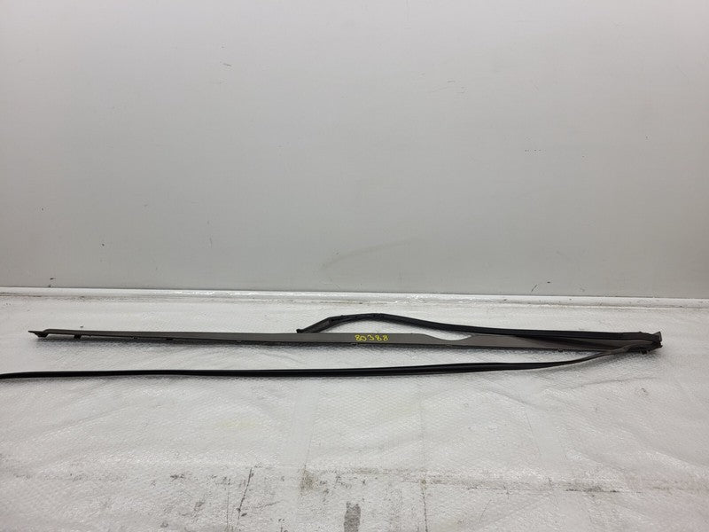 101221700F 12-23 Model S Right Rocker Panel Scuff Plate Molding w/ Rubber Seal 1012217-00-F