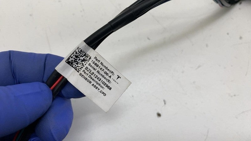 ⭕ 21-23 Tesla Model S Plaid Right Charge Port Door Cover Reflector 155