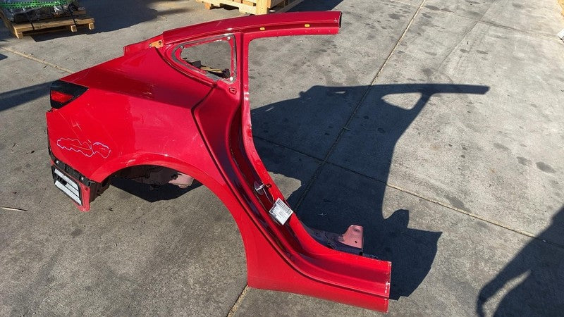⭕ 2017-2020 Tesla Model 3 Rear Right Quarter Panel Structural Frame Cut Red PPMR