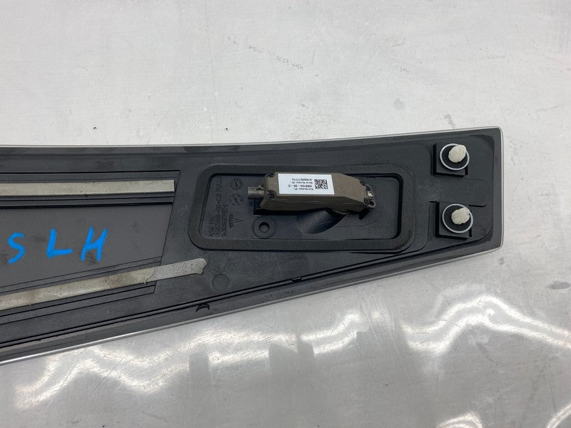 106910400D ⭕ 16-20 Model S Driver Side B-Pillar Applique Glass & Camera Left 1092306-00-G
