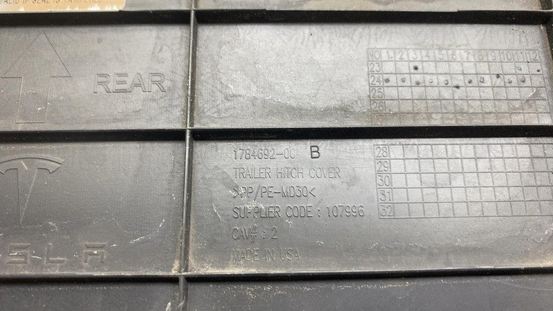 ⭕ 2024-2025 Tesla Model 3 Rear Bumper Undertray Diffuser w/ Trailer Hi