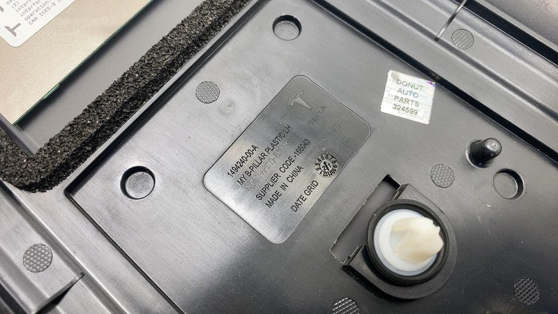 149424000A ⭕ 20-23 Model Y Left Exterior B-Pillar Applique Trim w/ Camera LH 1506885-90-F