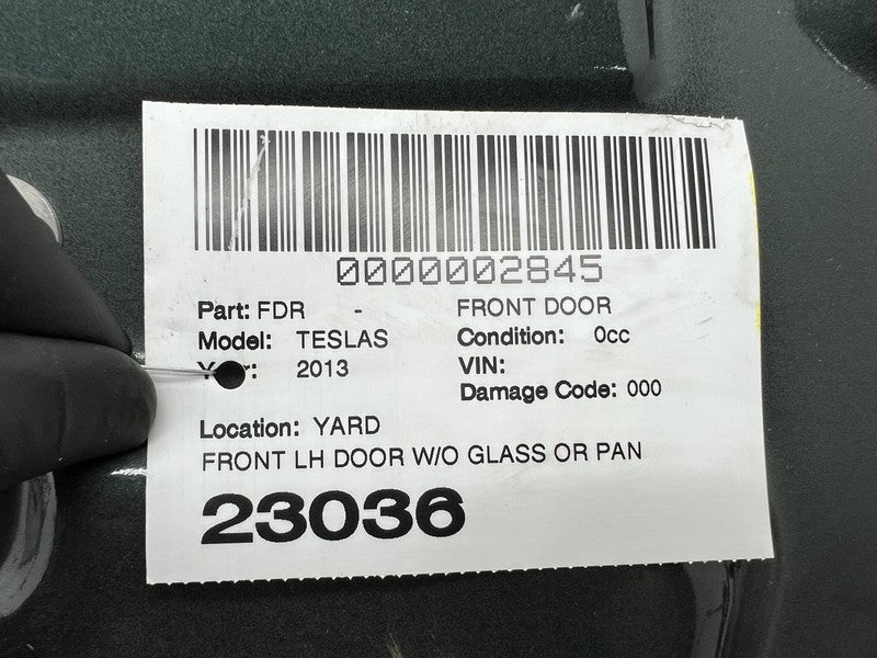 2012-2015 Tesla Model S Front Left Passenger Door Shell Panel Assy LH Green PMSG