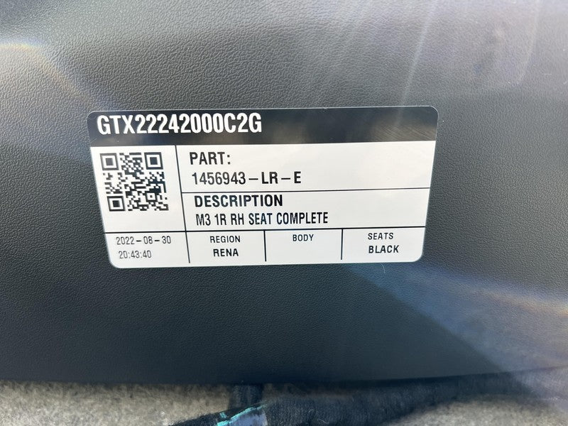 ⭕ 2020-2022 Tesla Model Y Complete Front & Rear Interior Seat Cushion Assembly