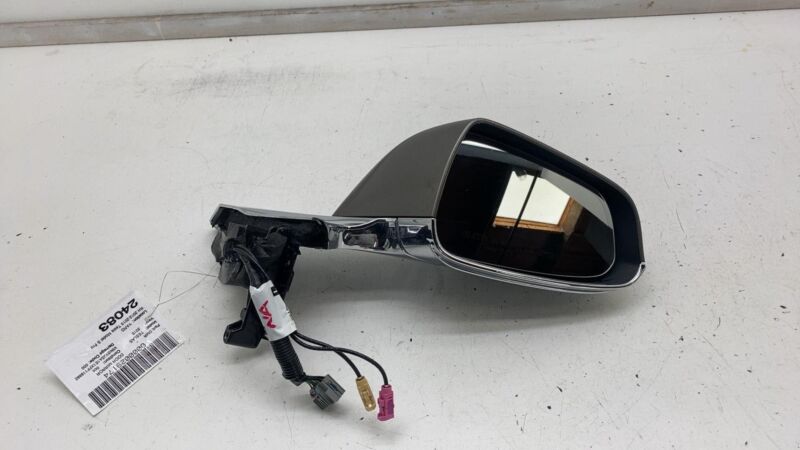 2012-2015 Tesla Model S Front Right Exterior Rear View Door Mirror Brown - PPTI