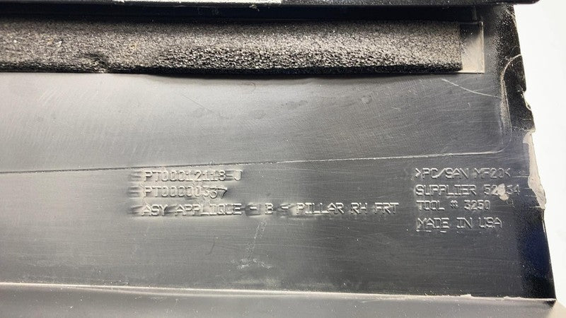 PT00012118-J ⭕ 2022-2025 Rivian R1S Front Right Side Door Moulding Trim Panel PT00012118-J