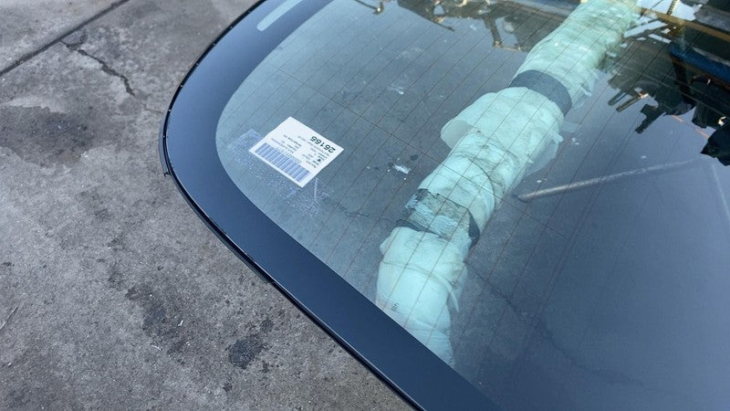 ⭕ 21-23 Model 3 M3 Rear Trunk Panoramic Backlite Glass Back Section 14