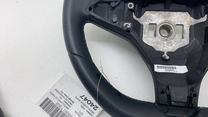 ⭕ 2012-2015 Tesla Model S Performance Steering Wheel Black Leather 103