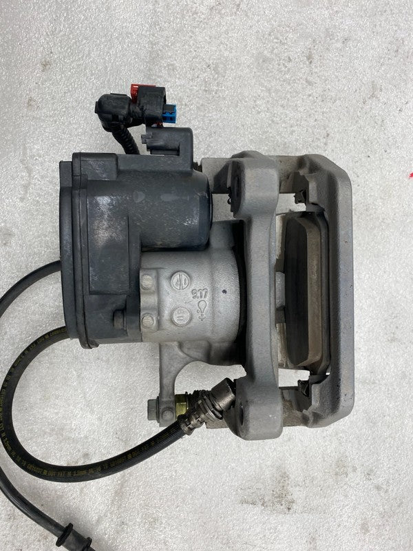 104462300H ⭕ 2017-2025 Tesla Model 3 Rear Left Caliper w/ Brake Line Hose BASE 1044623-00-H