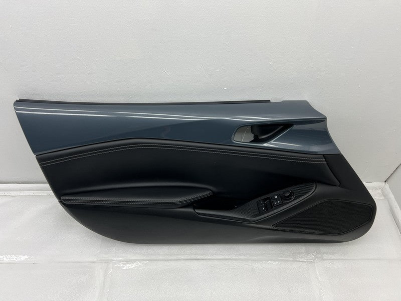 2016-2023 Mazda MX-5 Miata Front Driver Door Trim Card Cover Left LH Gray - 47C