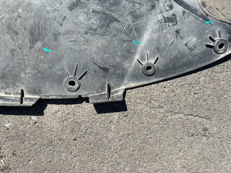 ⭕ 2017-2023 Tesla Model 3 Front Bumper Lower Valance Under Tray Diffuser Shield