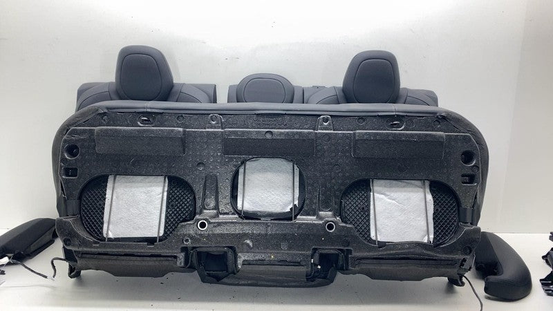 ⭕ 2021-2025 Tesla Model S Rear 2nd Row Seat Upper Back Rest & Lower Be
