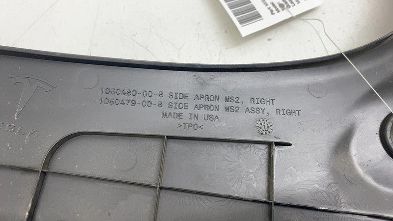 ⭕ 2016-2020 Tesla Model S Front Right Under Hood Apron Trim Panel 1060