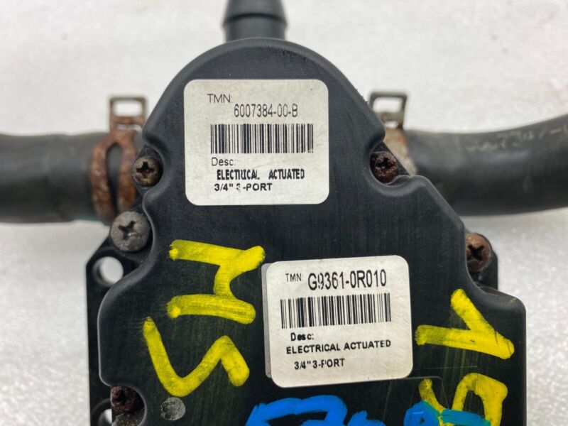2012-2020 Tesla Model S MS Coolant Water Pump Valve 3-Port 3/4" inch w/ Hose OEM