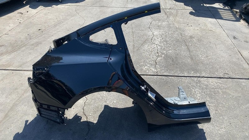 ⭕ 2021-2023 Tesla Model 3 Rear Right Quarter Panel Structural Cutout Black PBSB
