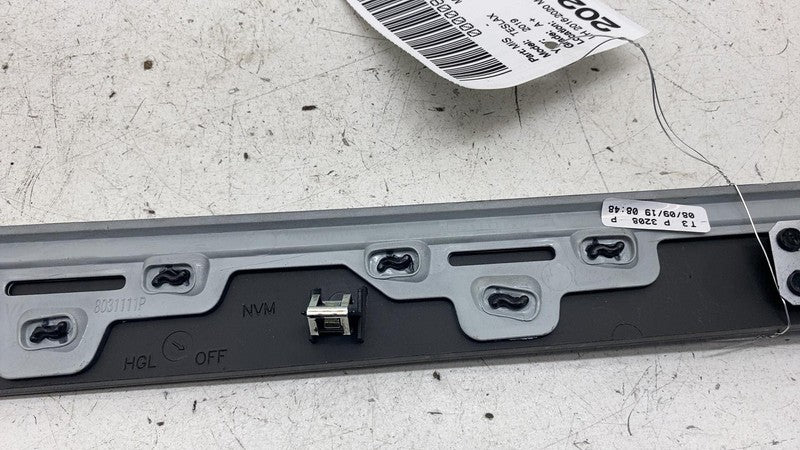 ⭕ 2016-2020 Tesla Model X Rear Left Door Decor Trim Ash Burl Graph 103