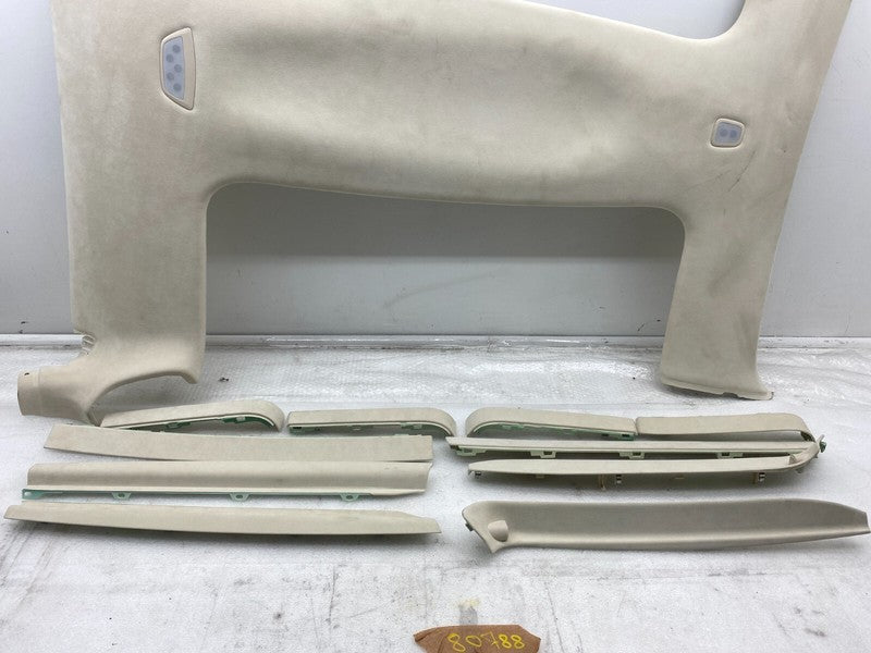 ⭕ 16-20 Tesla Model X SET of Ceiling Headliner Sunvisor Upper A + B + 