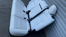⭕2020-2022 Tesla Model Y Rear 2nd Row Seat (5-Seater) Premium PUR White Assembly