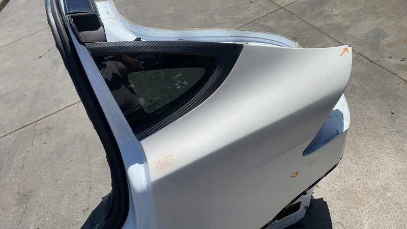⭕ 2016-2020 Tesla Model X Rear Driver Side Quarter Panel Cutout Left White PPSW