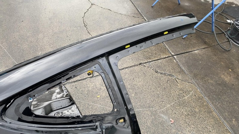 ⭕ 2021-2023 Tesla Model 3 Rear Right Quarter Panel Cutout RH Black PBSB