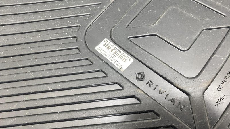 ⭕ 2022 2023 2024 Rivian R1T Rear Gear Tunnel Floor Insert Cover Mat PT