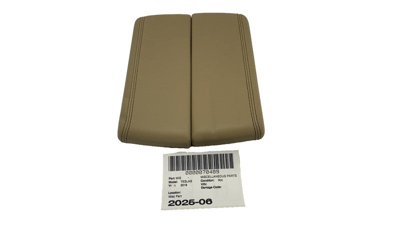 1024240-10-B ⭕12-15 Model S Left & Right Center Console Armrest Pad 1024240-10-B/1024239-10-B