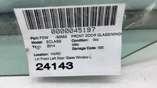 ⭕ 10-14 Mercedes-Benz E350 E-Class Front Driver Side Door Window Glass Left LH