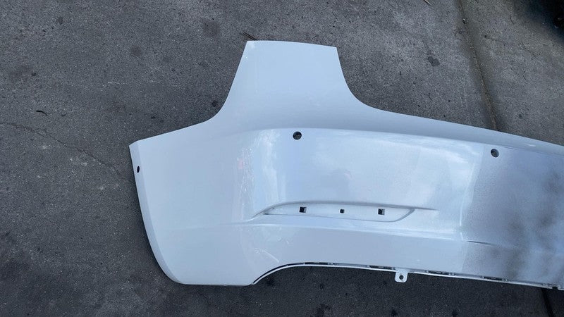 2017-2022 Tesla Model 3 Rear Bumper Cover w/ Sensor Holes Pearl White 