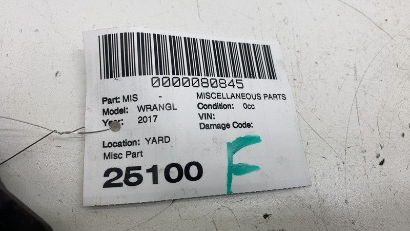 ⭕ 2007-2018 Jeep Wrangler Front Bumper Tow Hook OEM