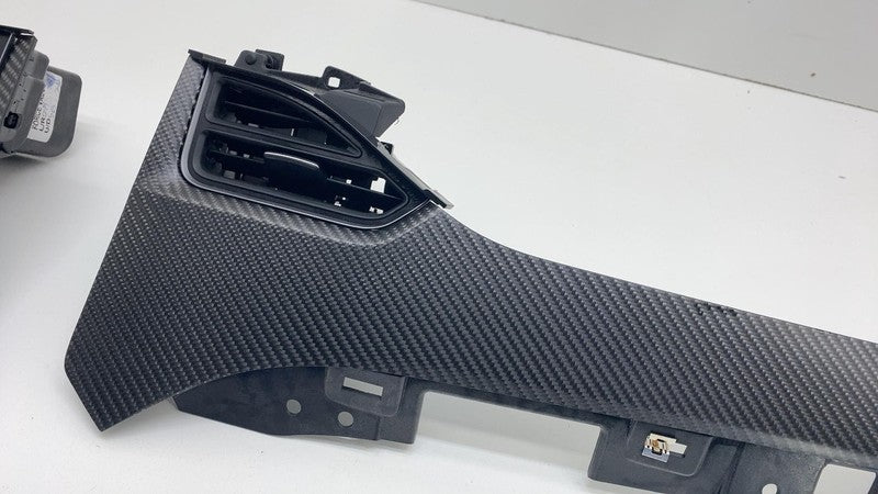 104277411D 2016-2020 Tesla Model X SET of Dash A/C Air Vent Outlet Dashboard Trim Panel OEM