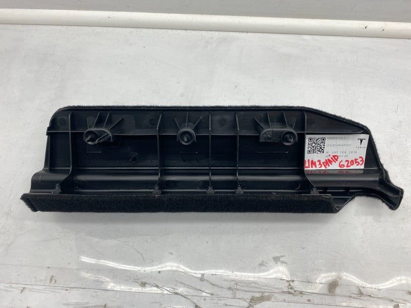 ⭕ 2021-2025 Tesla Model S Right Side Plaid Soft Trim Trunk Bracket 160