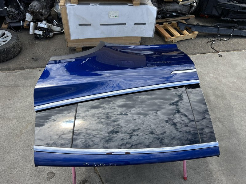 1028790-00-K ⭕ 2016-2024 Tesla Model X Rear Driver Side Falcon Door Panel Left LH Blue - PPSB