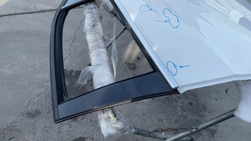 ⭕ 2010-2016 Mercedes-Benz E350 E400 Rear Driver Side Door Shell Panel Left White