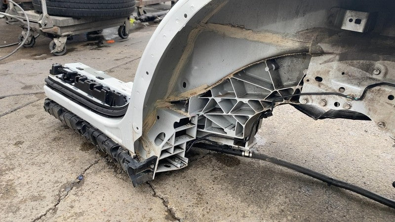 ⭕ 16-20 Tesla Model X MX Rear Left Quarter Panel Structural Cutout LH White PPSW