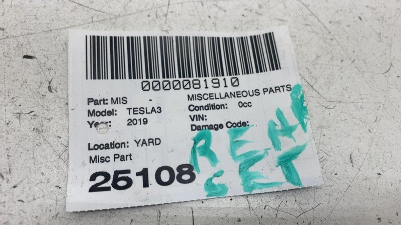 1127503-12-C ⭕ 2017-2023 Tesla Model 3 M3 Bumper Park Assist Sensor 1127503-12-C/1127502-12-C