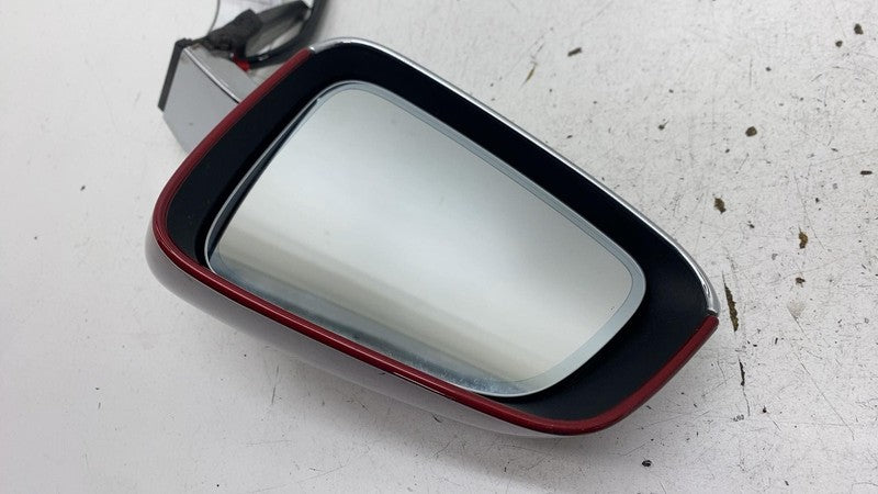 ⭕ 16-20 Tesla Model X Left Exterior Rear View Door Mirror Red PPMR 103