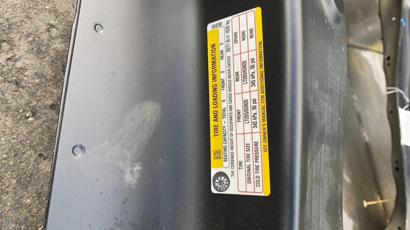 1917291-ST-A 2024-2025 Tesla Cybertruck Driver Body Side Outer Structural Frame Left LH Assy