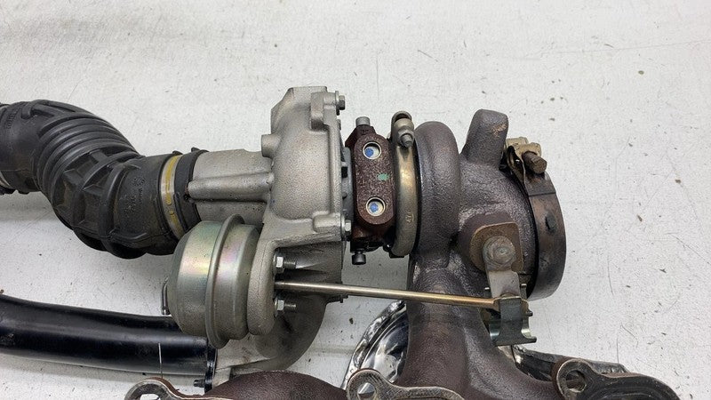 297712 ⭕17-20 Maserati Levante Left Turbocharger 3.0 Turbo Charger Manifold w/ Hose AWD