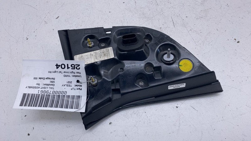 ⭕ 20-24 Model Y Rear Passenger Side Inner Taillight LED Tail Lamp 4-Pi