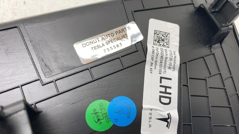 ⭕ 2024-2025 Tesla Model 3 Front Right Instrument Panel Dash End Cap 17