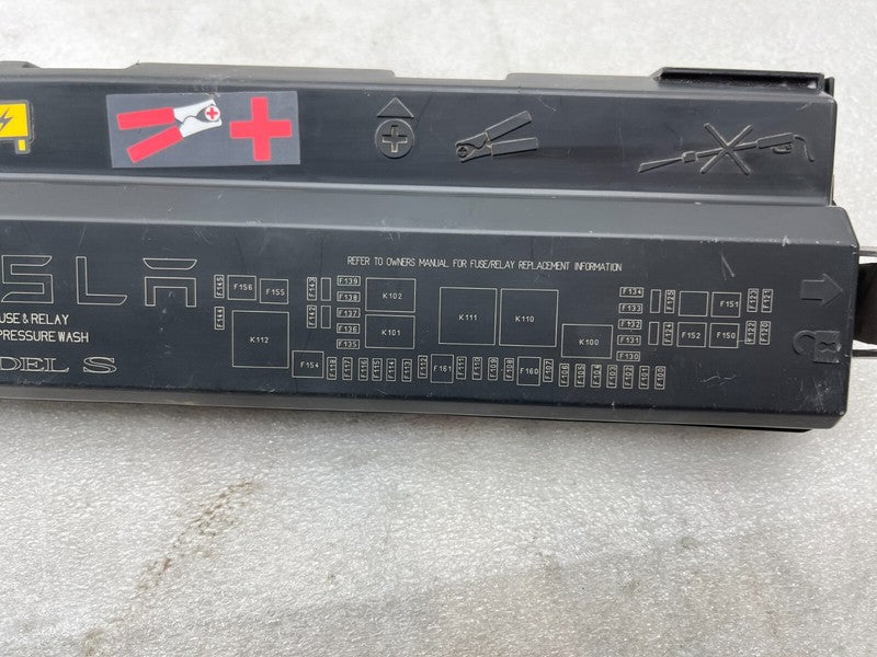 1034406 00 C ⭕16-20 Tesla Model S Front Trunk Engine Bay Under Hood Fuse Box 12V 1034406-00-C