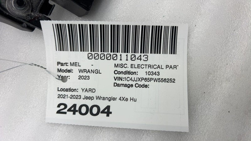⭕ 21-23 Jeep Wrangler 4XE Hub Receiver Transmit w/ Bracket Assembly 56
