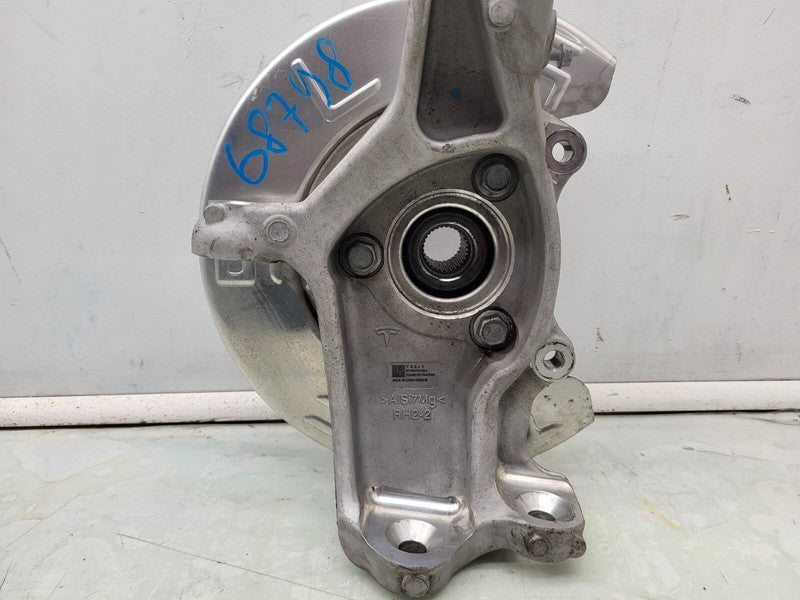 104431600E ⭕17-23 Model 3 Front Right Spindle Knuckle w/ Hub & Dust Shield AWD 1044316-00-E