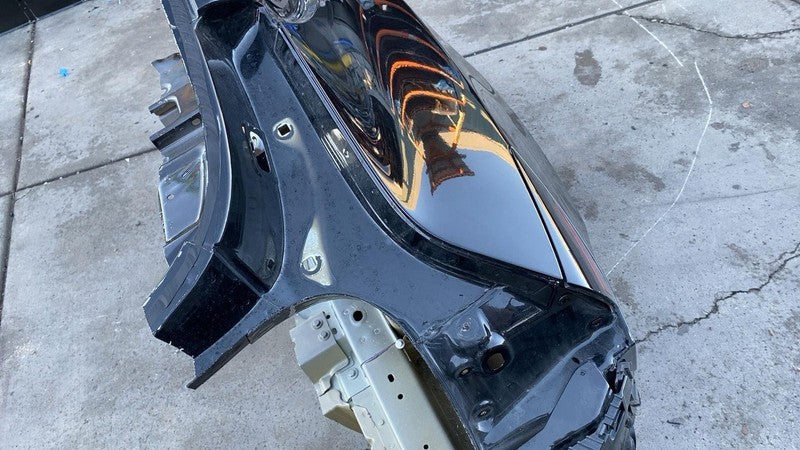 ⭕ 2021-2023 Tesla Model 3 Rear Right Quarter Panel Structural Cutout Black PBSB