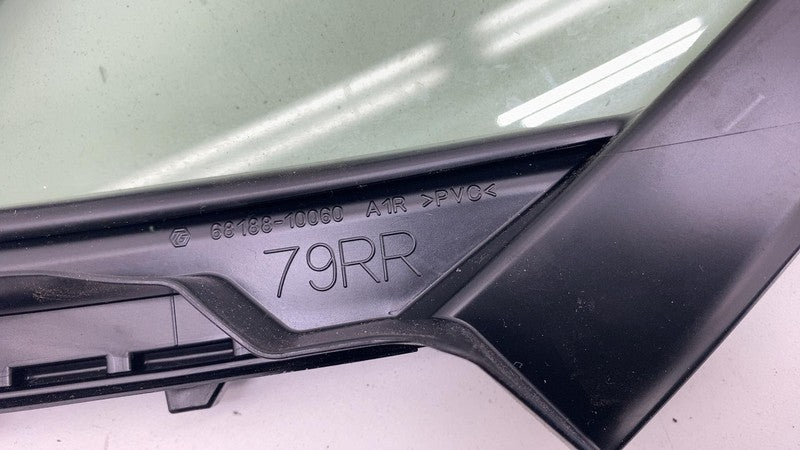 68188-10060 ⭕ 2018-2022 Toyota CHR Rear Right Door Corner Fixed Window Glass RH 68188-10060