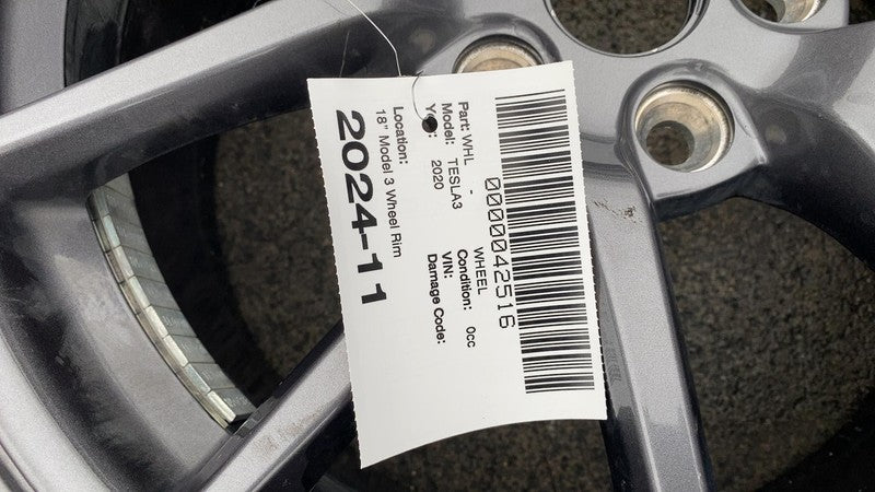 ⭕2017-2020 Tesla Model 3 M3 18 x 8.5J + 40MM Wheel Rim Assembly OEM 10
